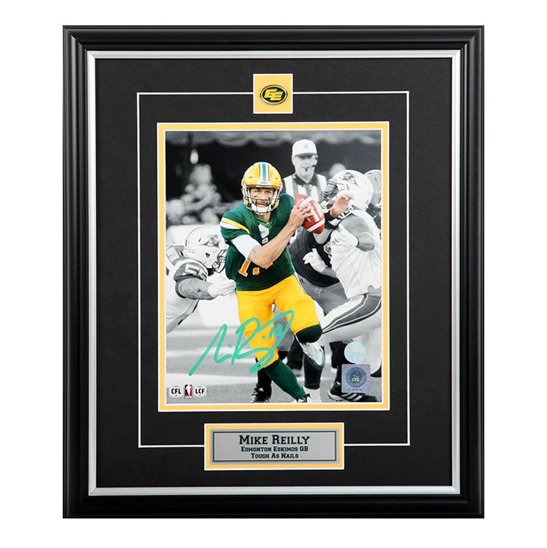 Mike Reilly Edmonton Eskimos Autographed 11x14 Photo