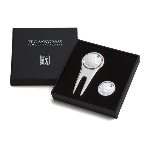 Tokens & Icons TPC Sawgrass Divot Tool Ball Marker Set