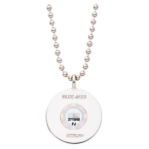 Tokens & Icons Toronto Blue Jays Game Used Baseball Pendant