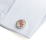 Tokens & Icons Toronto Blue Jays Game Used Baseball Cuff Links