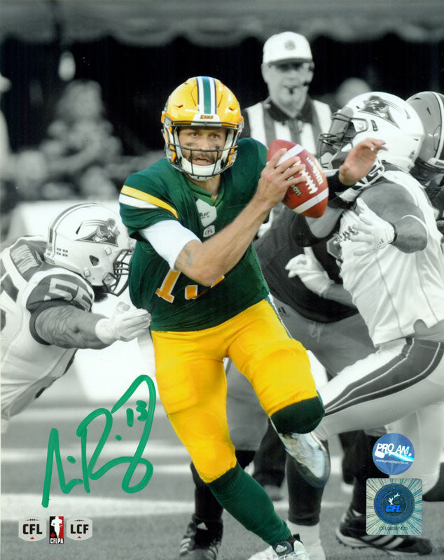 Mike Reilly Edmonton Eskimos Autographed 8x10 Photo