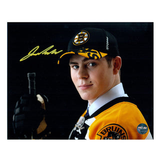 Jake DeBrusk Boston Bruins Autographed 8x10 Photo
