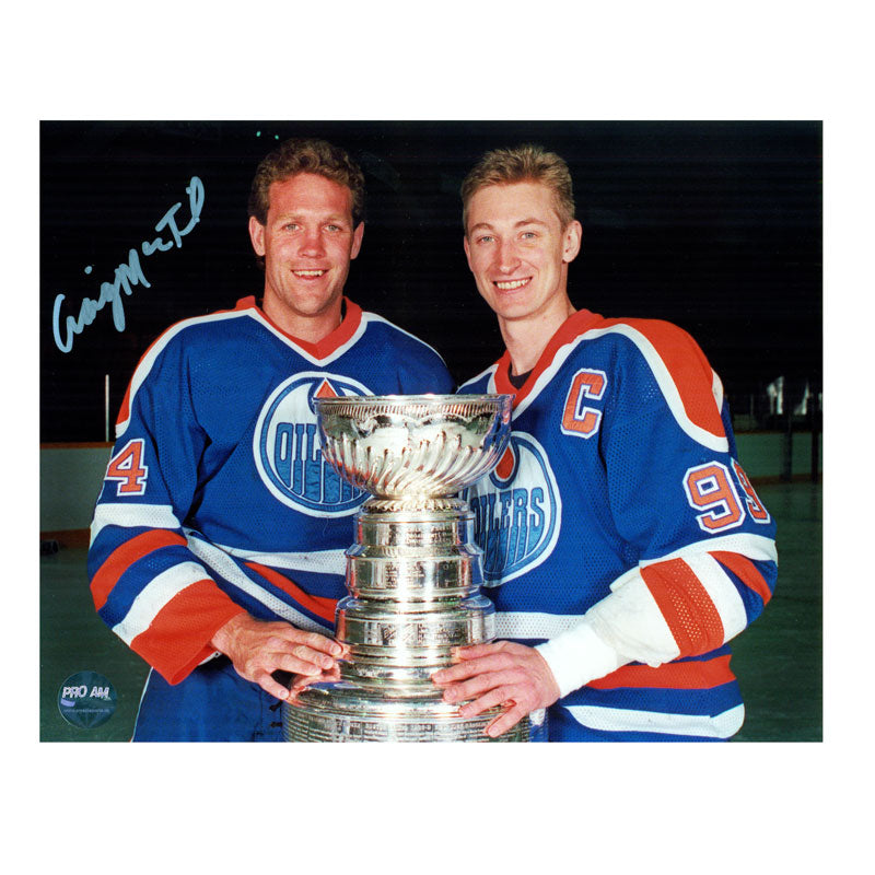 Craig MacTavish Edmonton Oilers Autographed 8x10 Photo