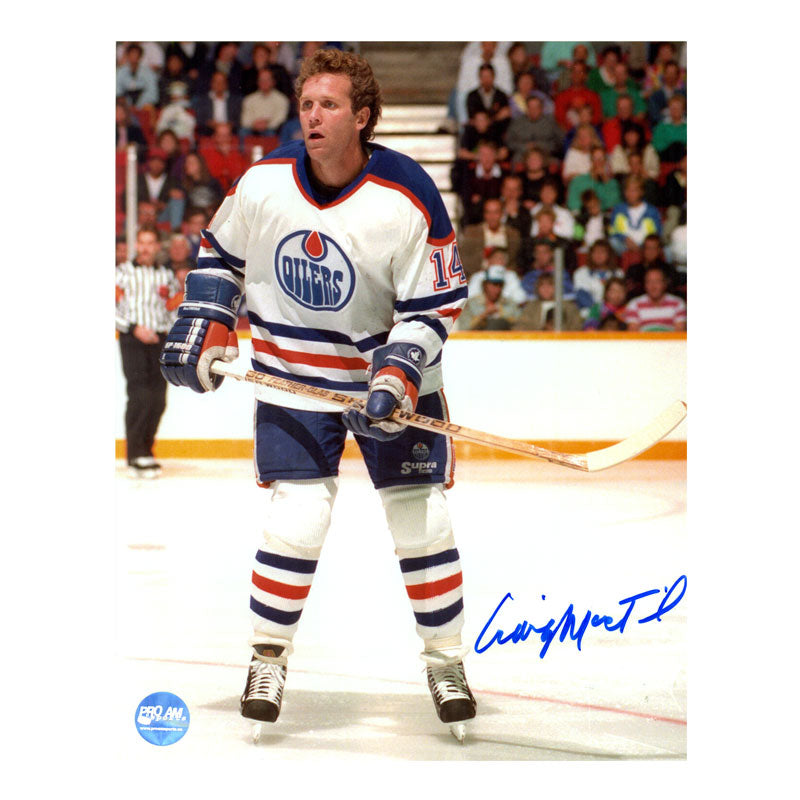 Craig MacTavish Edmonton Oilers Autographed 8x10 Photo