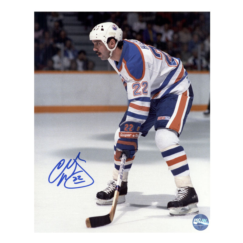 Charlie Huddy Edmonton Oilers Autographed 8x10 Photo