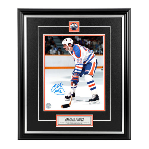 Charlie Huddy Edmonton Oilers Autographed 8x10 Photo