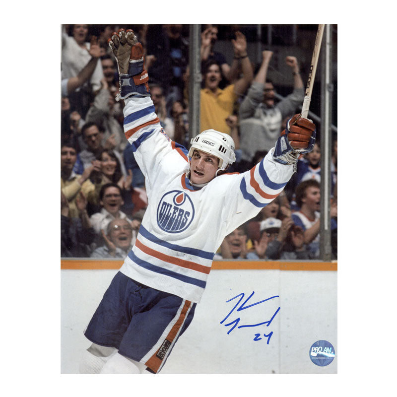 Kevin McClelland Edmonton Oilers Autographed 8x10 Photo