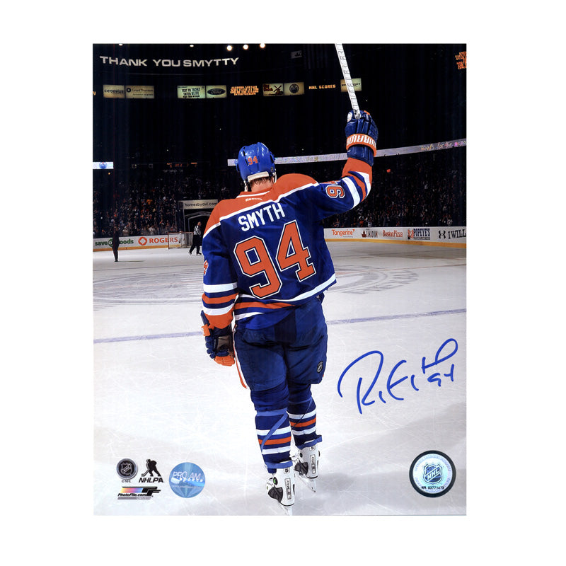 Ryan Smyth Edmonton Oilers Signed - Thank You Smytty - 8x10 Photo