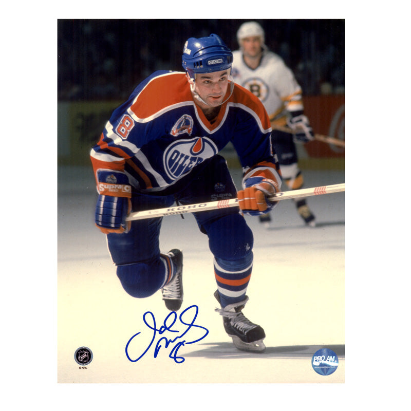 Joe Murphy Edmonton Oilers Autographed 8x10 Photo