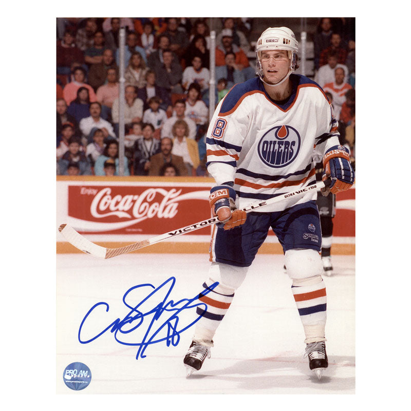 Craig Simpson Edmonton Oilers Autographed 8x10 Photo