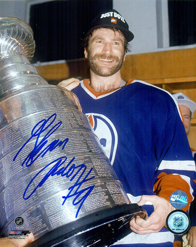 Glenn Anderson Edmonton Oilers 90 Stanley Cup Autographed 8x10 Photo