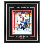 Grant Fuhr Signed Canada Cup Freezing The Puck 8x10 Photo