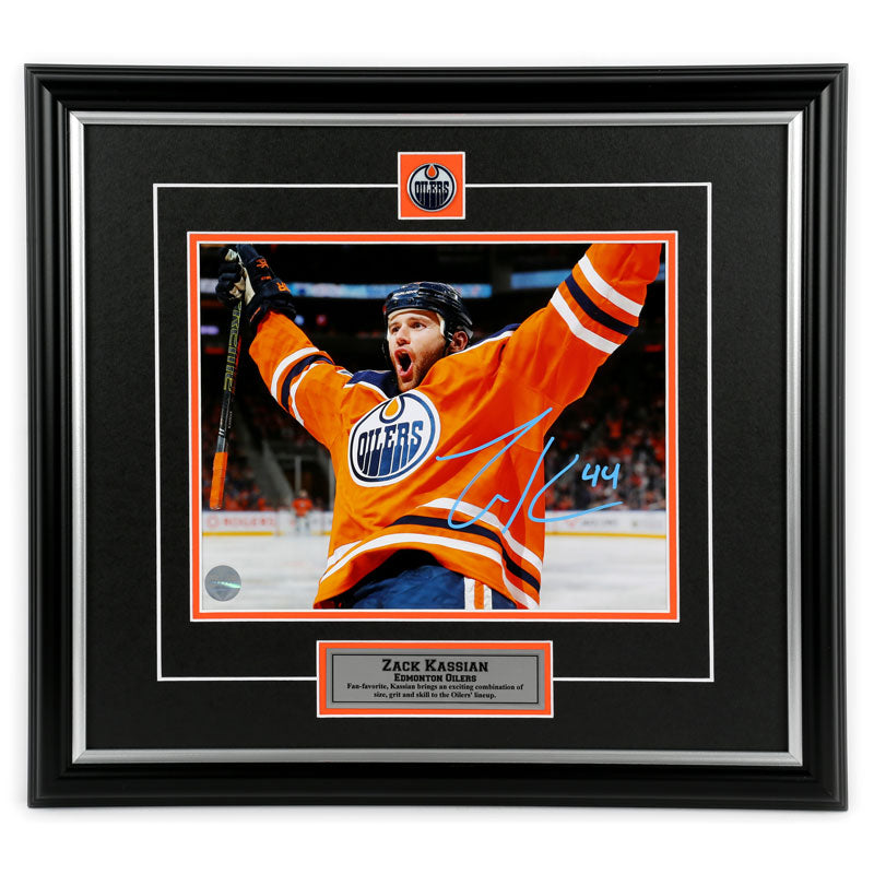 Zack Kassian Edmonton Oilers Autographed 8x10 Photo – Pro Am Sports