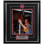 Guy Lafleur Montreal Canadiens 1977 Stanley Cup & Conn Smythe Autographed 8x10 Photo