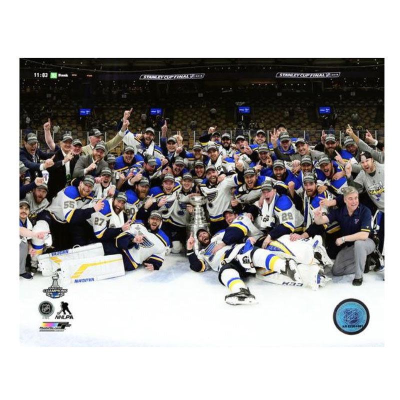 St. Louis Blues 2019 Stanley Cup Champions 8x10 Photograph