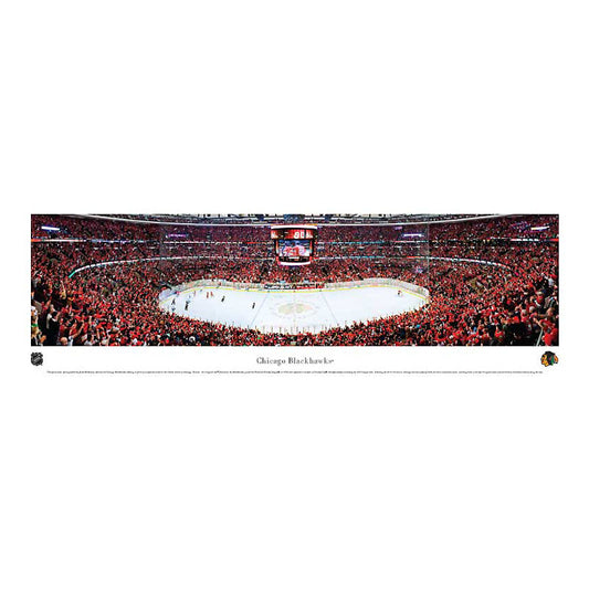 Chicago Blackhawks - United Center Panoramic Print
