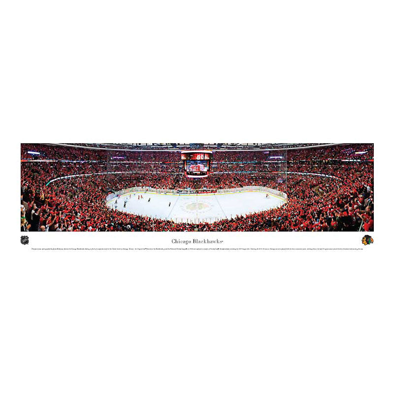 Chicago Blackhawks - United Center Panoramic Print