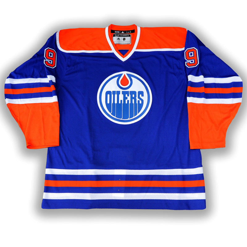 Glenn Anderson Edmonton Oilers Signed Blue Adidas Vintage Pro Jersey
