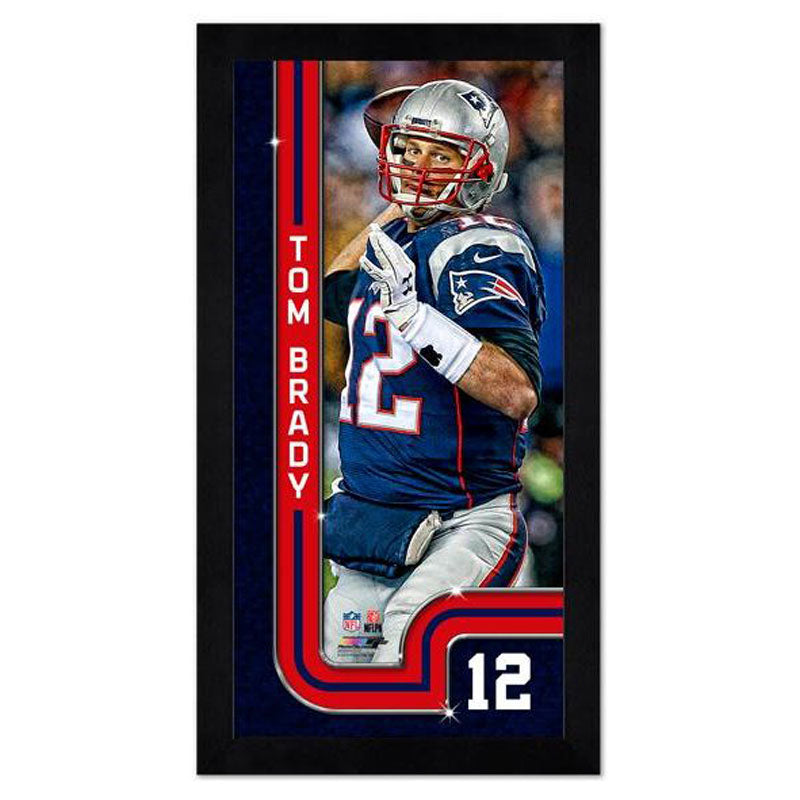 Tom Brady New England Patriots Mini Frame