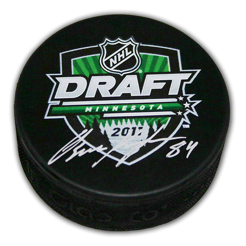 Oscar Klefbom Edmonton Oilers Autographed 2011 Draft Puck