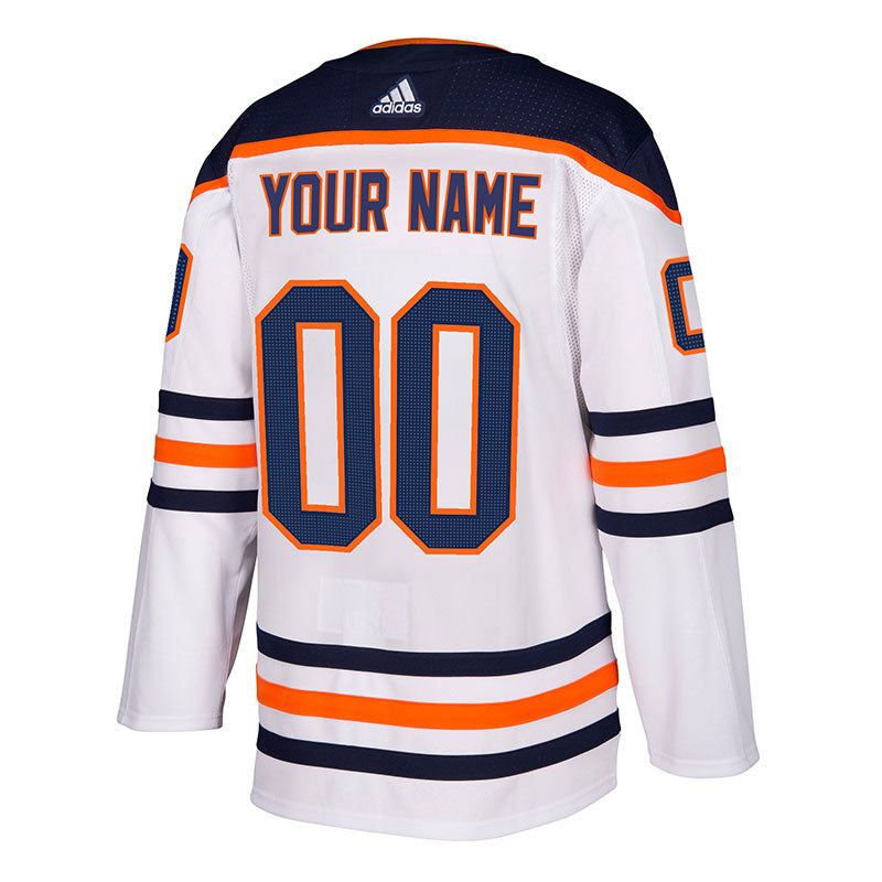 Sewing Kit for Edmonton Oilers Road White 2017-2022 Jersey